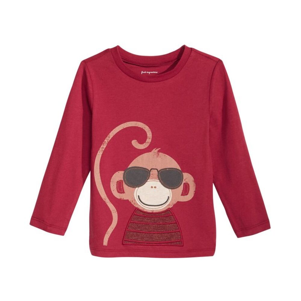 First Impressions Baby Boys Monkey Graphic T-Shirt